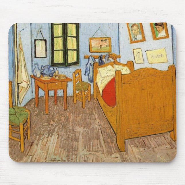Mousepad Quarto de Van Gogh (Frente)