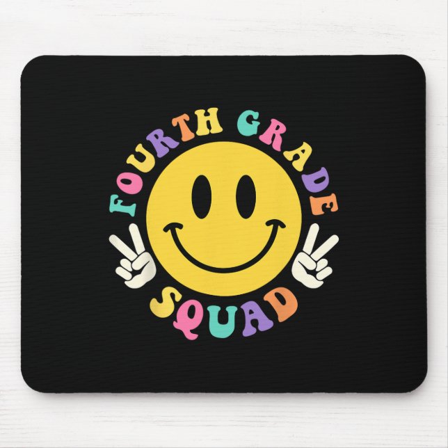 Mousepad Quarto Grau Esquadrão De Volta À Escola 4.º Grau (Frente)