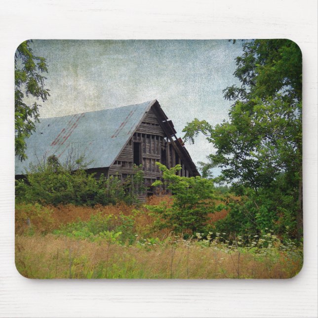 Mousepad Quase Esquecido, Barn Abandonado (Frente)