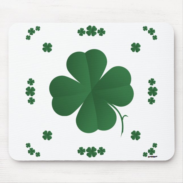 Mousepad Quatro Clovers Folha (Frente)