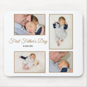 Mousepad Quatro Colagem de Fotos - Primeiro Script de Dia d