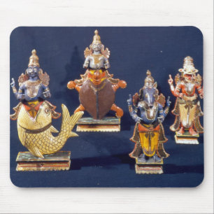 Mousepad Quatro das encarnações de Vishnu