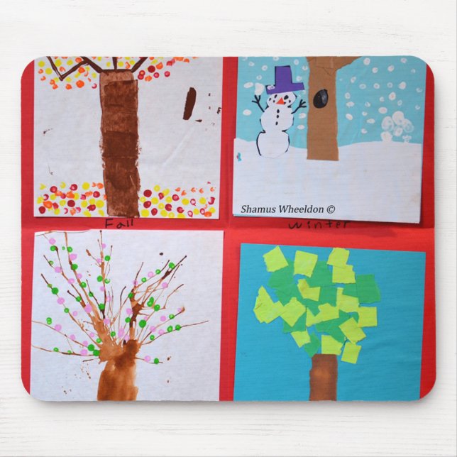 Mousepad Quatro estações (Frente)