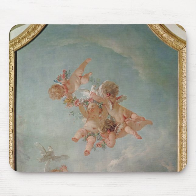 Mousepad Quatro estações no Salle du Conseil - primavera (Frente)