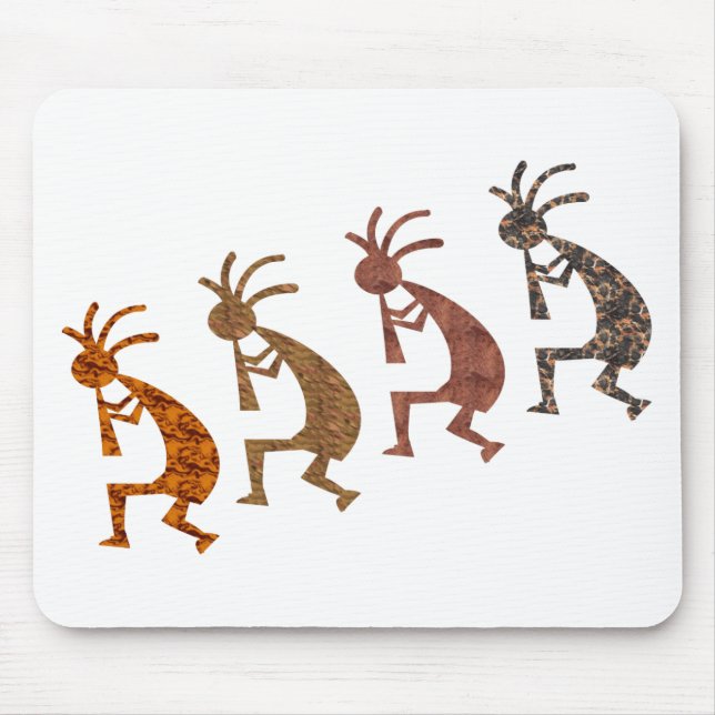 Mousepad Quatro Kokopelli (Frente)