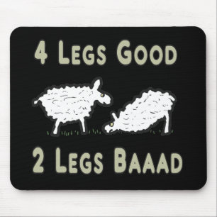 Mousepad Quatro Pernas, Belo Brinde.