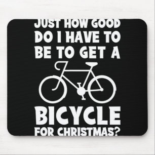 Mousepad Que Bom Eu Tenho Que Ser Para Fazer Uma Bicicleta