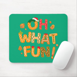 Mousepad Que Cookies Divertidos De Pão De Natal
