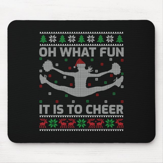 Mousepad Que Diversão É Torcer Para o Feio Chris de Torcida (Frente)