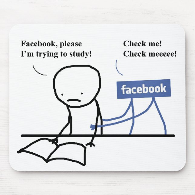 Mousepad "que eu estou tentando estudar " (Frente)
