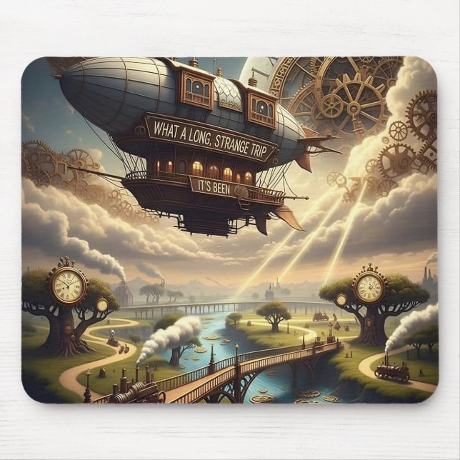 Mousepad Que Longa Viagem Estranha (Frente)