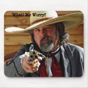 Mousepad Que! Mim preocupação?