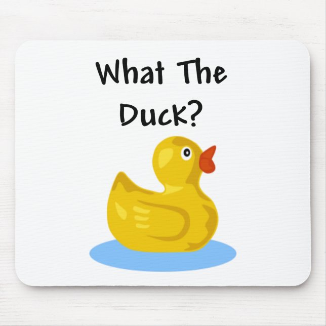 Mousepad Que o pato? (Frente)