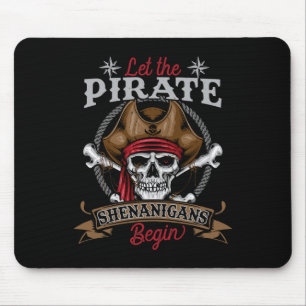 Mousepad Que Os Piratas Shenanigans Comecem O Hallowee Do E