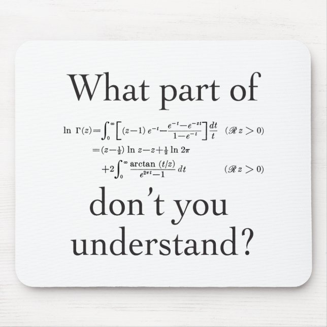 Mousepad Que parte… (Frente)