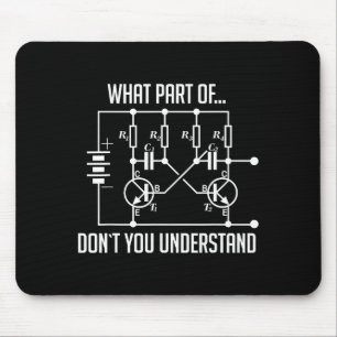 Mousepad Que Parte De Você Não Entende Presente Engenheiro