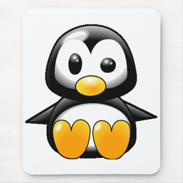 Mousepad Que pinguim (Frente)