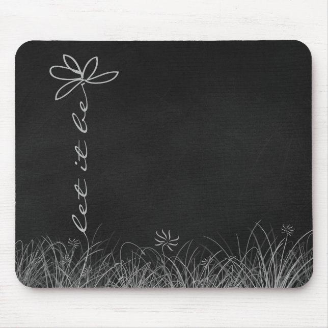 Mousepad Que seja margarida no quadro (Frente)