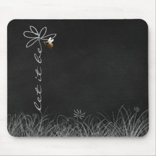 Mousepad Que seja margarida no teclado do mouse