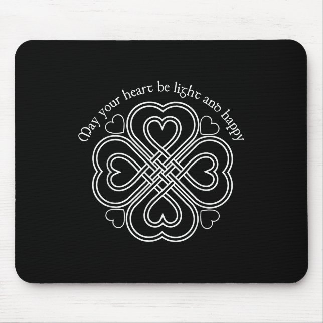 Mousepad Que Seu Coração Seja Professor Sensível E Feliz (Frente)