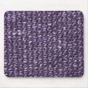 Mousepad quebra-bolhas roxas