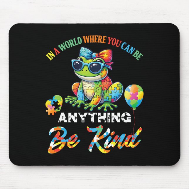 Mousepad Quebra-cabeça Piz Sapo Em Um Mundo Você Pode Ser Q (Frente)