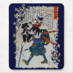 Mousepad Quebra-cabeça Yoshida Sadaemon Kanesada do ronin