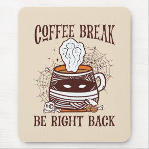 Mousepad Quebra de Café - Tema do Halloween