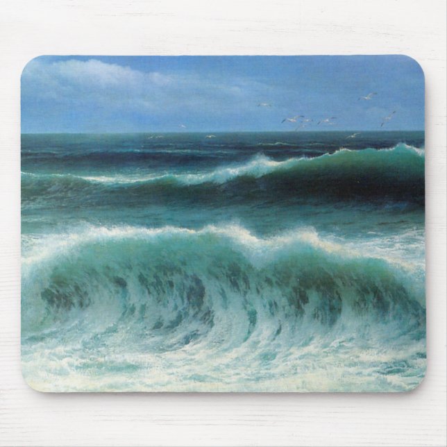 Mousepad Quebrando Ondas (Frente)