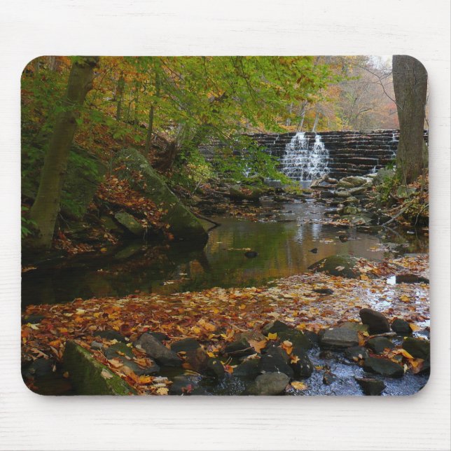 Mousepad Queda da cachoeira e Creek Pennsylvania Nature (Frente)