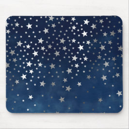 Mousepad Queda de estrelas de prata Celestial