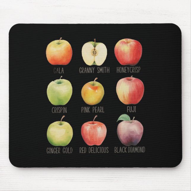Mousepad Queda de Maçã-Maçã-Maçã-Maçã-Maçã-Fazenda De-Maçã- (Frente)