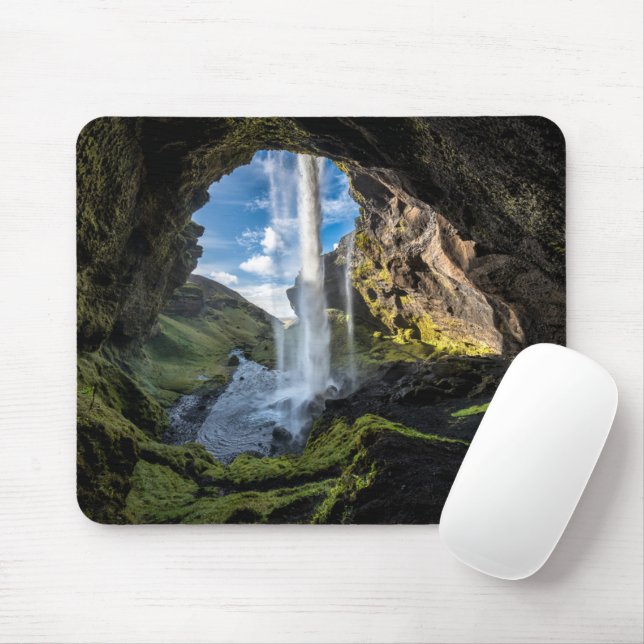 Mousepad Quedas | Cascata islandesa (Com mouse)