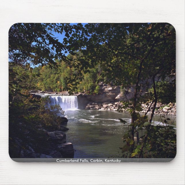 Mousepad Quedas de Cumberland, Corbin, Kentucky (Frente)