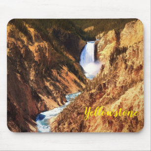 Mousepad Quedas de Mouse Pad-Yellowstone
