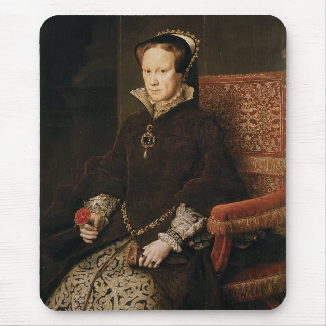 Mousepad Queen Mary mim de Inglaterra Maria Tudor pela ANSR (Frente)