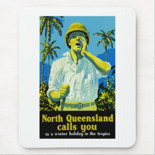 Mousepad Queensland do Norte chama você