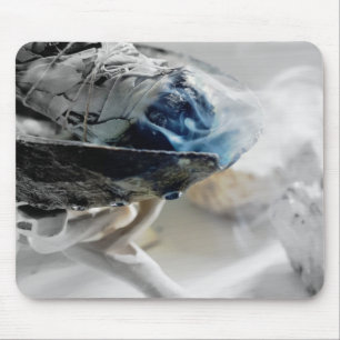 Mousepad Queima de Salvia Fumante Metafísico Esotérico