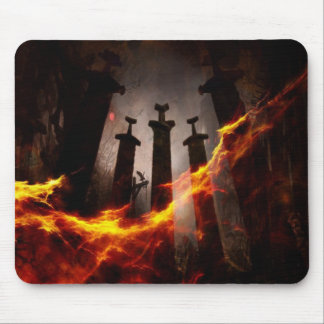 Mousepad Queimado à terra