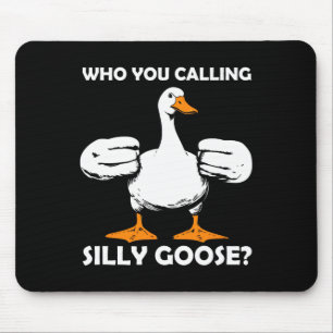 Mousepad Quem Você Chama De Bobo Goose Engraçado Gym Meme B