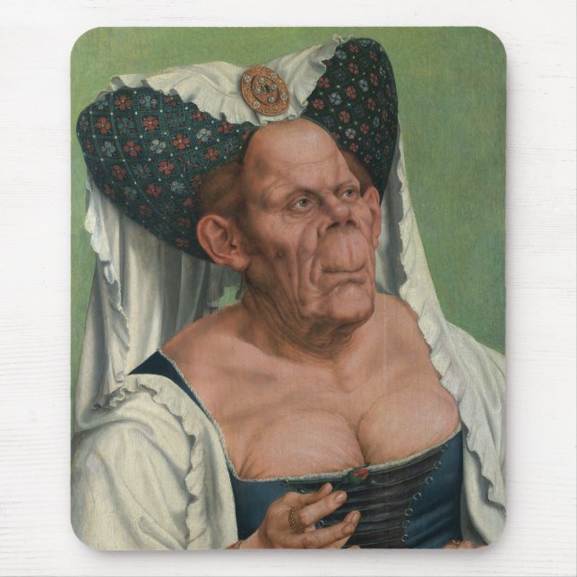 Mousepad Quentin Massys, duquesa feia, Ca 1525 (Frente)