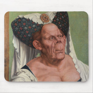 Mousepad Quentin Matsys - Uma Mulher Velha Grotesca
