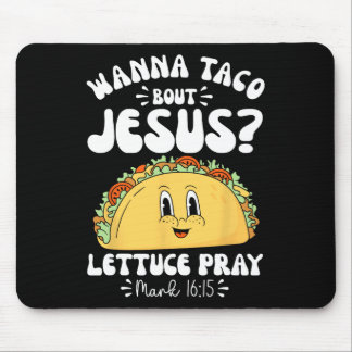 Mousepad Quer Taco Sobre Jesus Cinco De Mayo Mulheres Homen