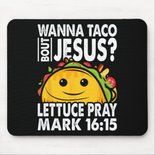 Mousepad Quer Taco Sobre Jesus Cinco De Mayo Mulheres Homen