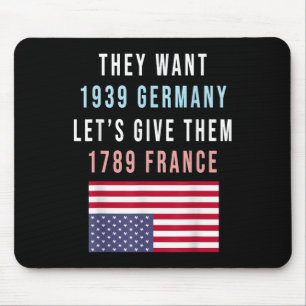Mousepad Querem 19 Alemães Demos-Lhes 1789 França _1