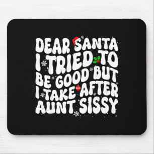 Mousepad Querido Papai Noel, Tentei Ser Bom Mas Saio à Tia