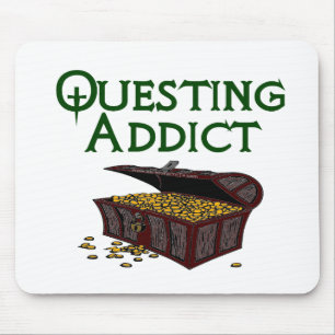Mousepad Questing o viciado