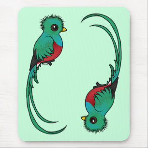 Mousepad Quetzal Resplendent de Birdorable