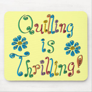 Mousepad Quilling é emocionante