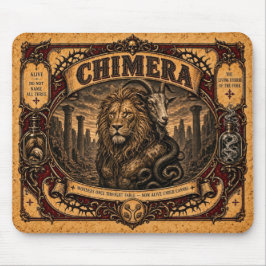 Mousepad Quimera, Monstro de Circo Vintage